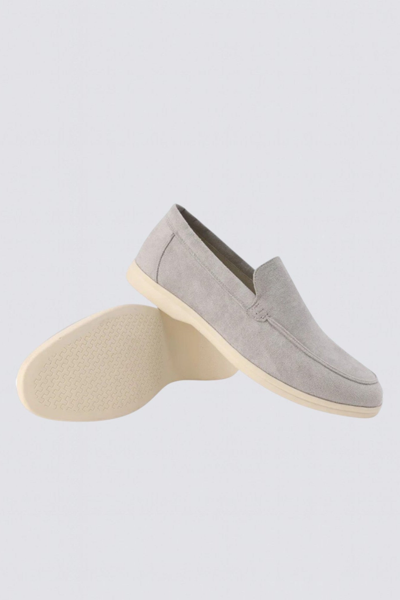 Mocasines elegantes de ante