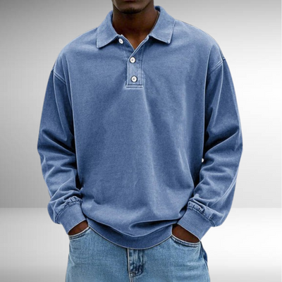 Pack de 4 Polos Casuales de Manga Larga - Arnaud™