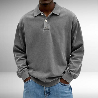 Pack de 4 Polos Casuales de Manga Larga - Arnaud™