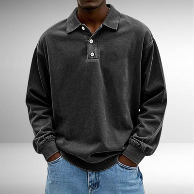 Pack de 4 Polos Casuales de Manga Larga - Arnaud™