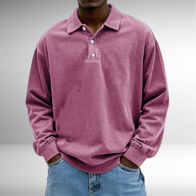 Pack de 4 Polos Casuales de Manga Larga - Arnaud™