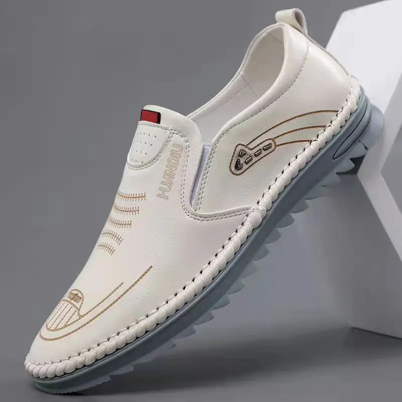 Victorino™ Zapatillas de cuero antideslizantes y transpirables para hombre