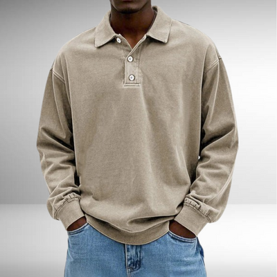 Pack de 4 Polos Casuales de Manga Larga - Arnaud™