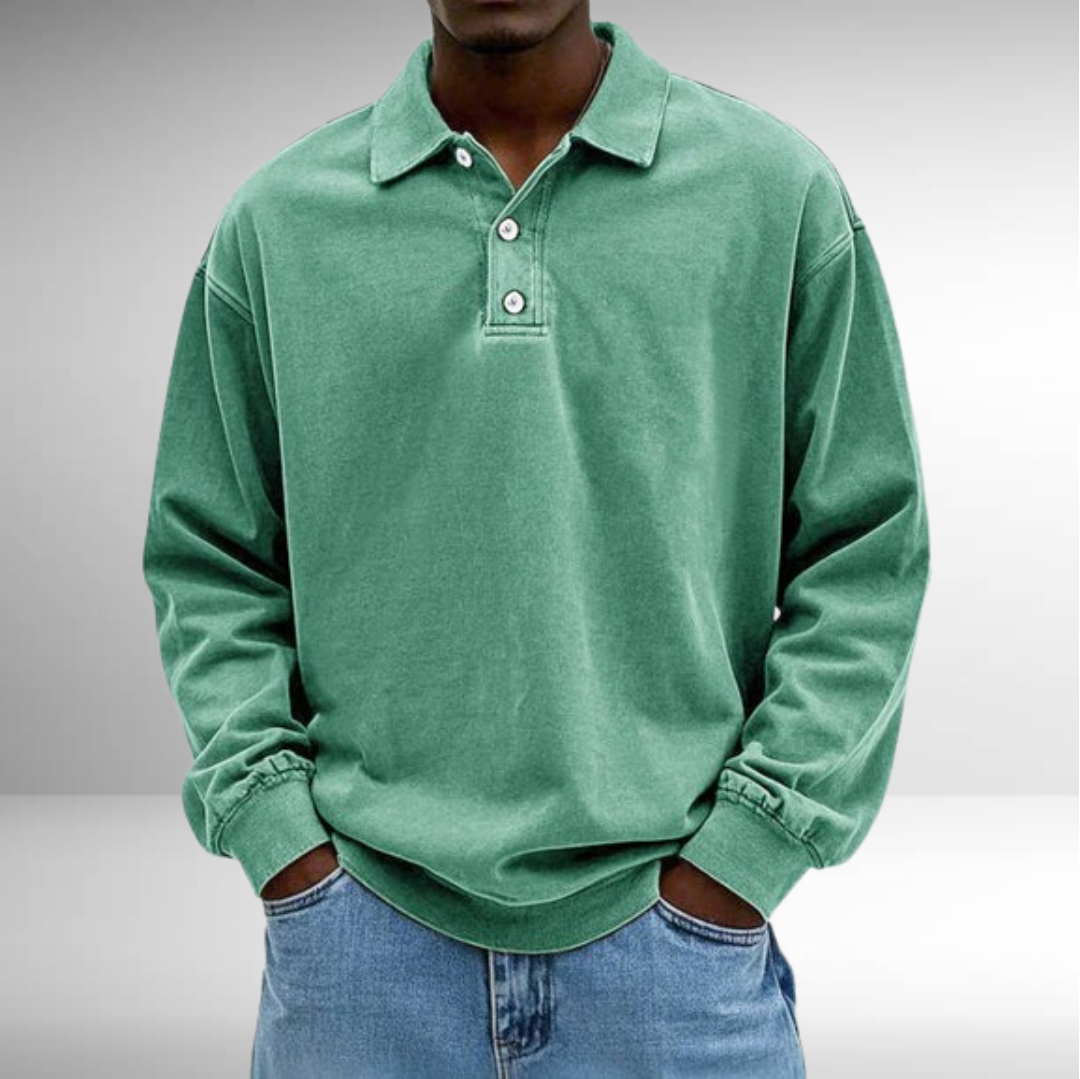 Pack de 4 Polos Casuales de Manga Larga - Arnaud™