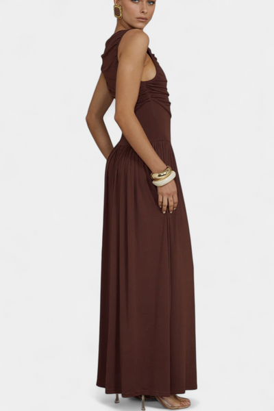 Maddy Vestido Maxi sin Mangas